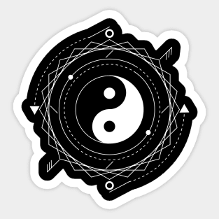 Yin Yang | Sacred Geometry Sticker